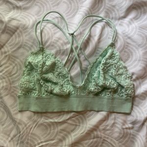 Xhilaration Minty Green Bralette